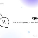 How to add quotes to your Notion Pages