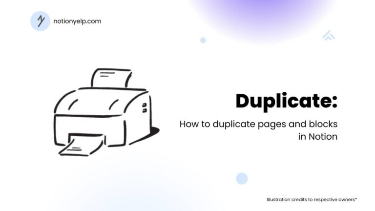 Duplicate pages and blocks in Notion